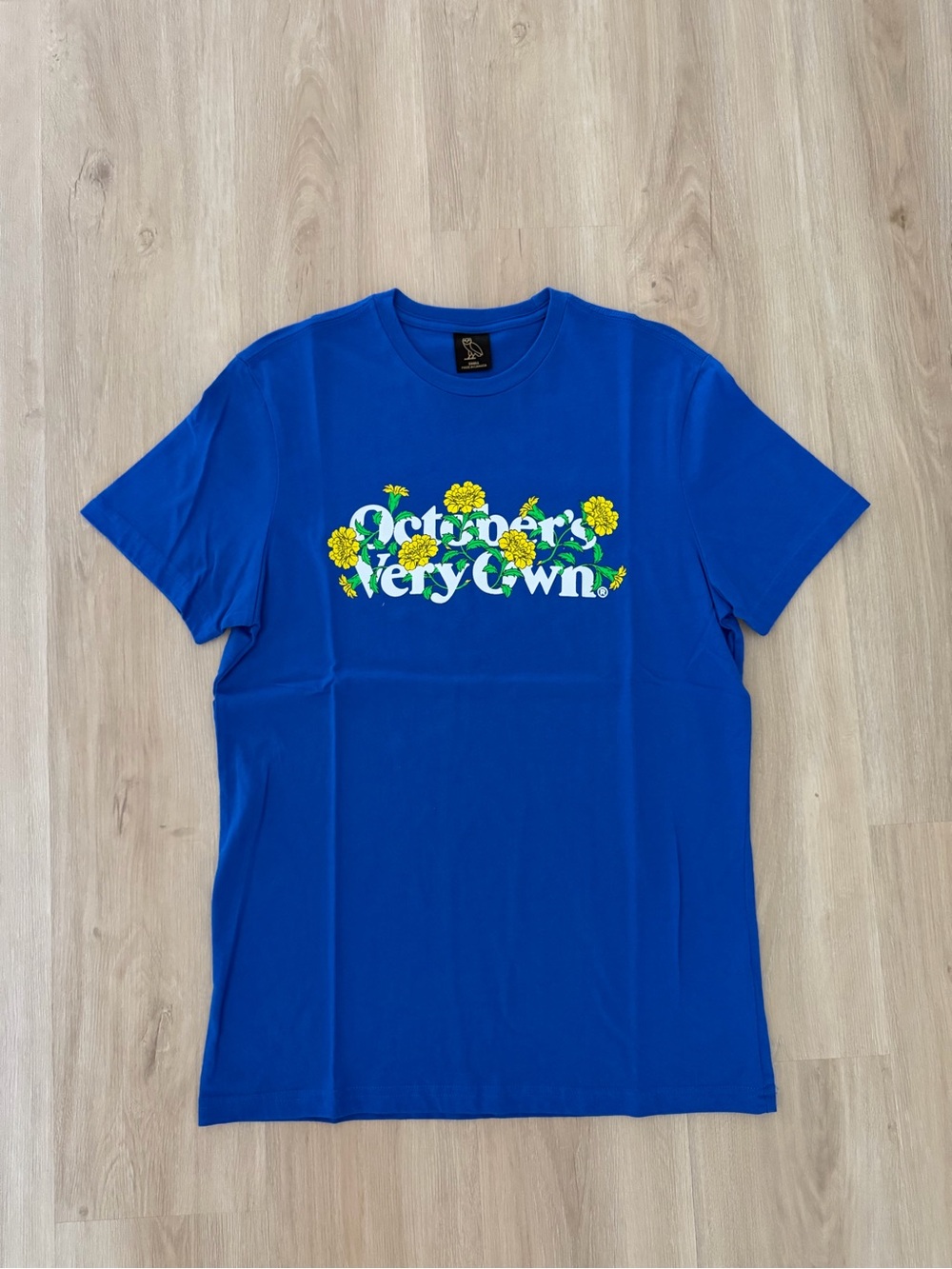 October's Very Own Marigold Logo Shirt, Size Men's Small